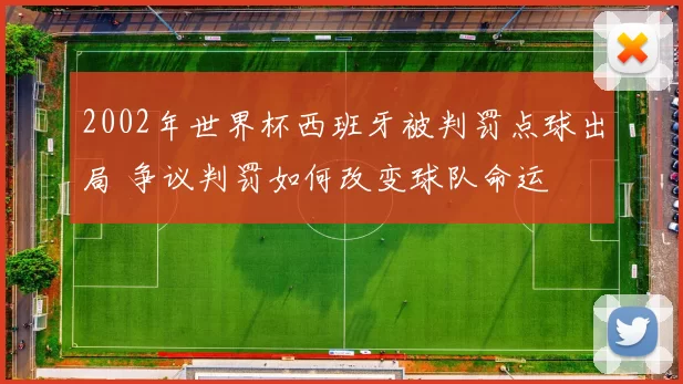 2002年世界杯西班牙被判罚点球出局 争议判罚如何改变球队命运